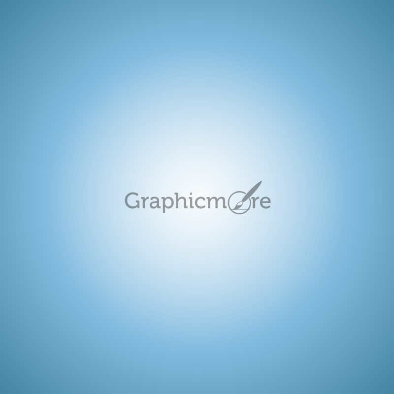 Blue Gradient Background Design Free Vector File