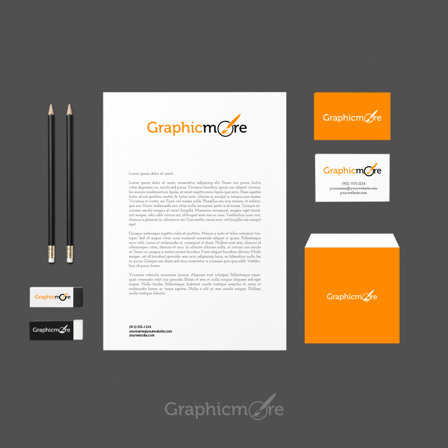 50 Free Professional Stationery Corporate Identity Mockup Psd Files