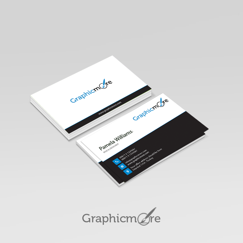 elegant business card psd template