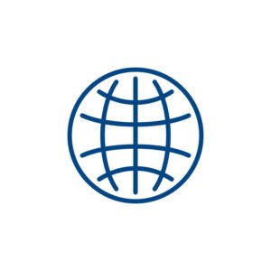 World Globe Icon Design Free PSD File