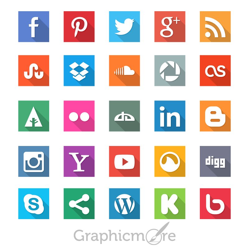 Download Icons, Flat Design, Design. Royalty-Free Vector Graphic