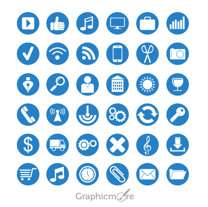 Graphic Design Flat Icon