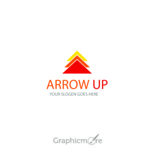 Arrow Logo Design Template Free Vector File by GraphicMore