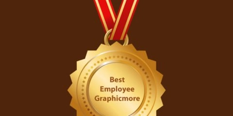 GraphicMore Gold Medal Design Free Vector File Download