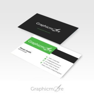 Green Creative Business Card Template by Graphicmore