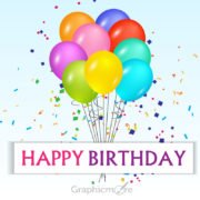 Happy Birthday Card Design Free Vector File Download