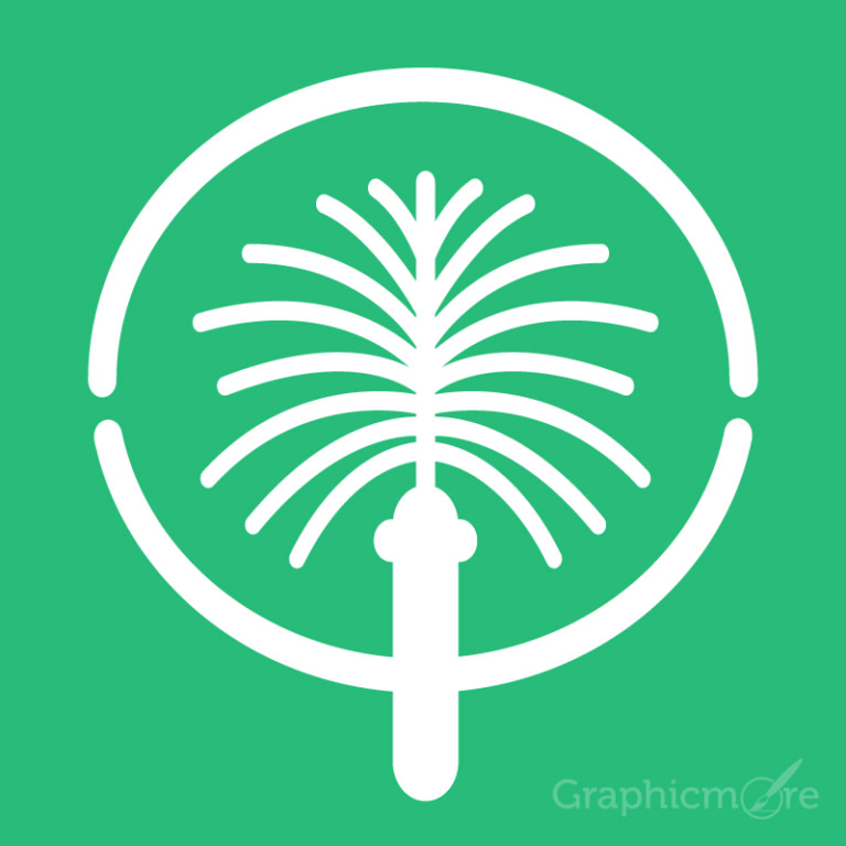 jumeirah-palm-dubai-free-vector-file-download-by-graphicmore