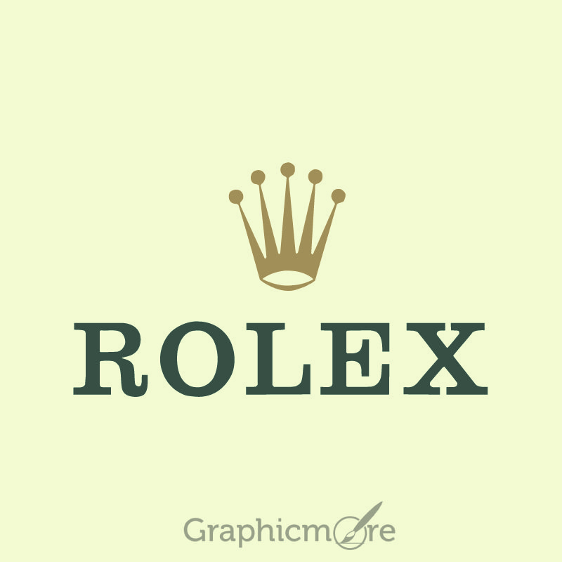 Rolex Logo Design Free Vector File - Download Free PSD and Vector Files