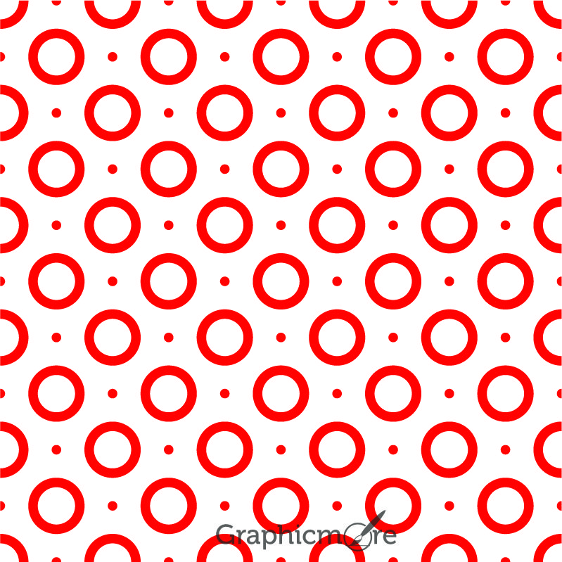 Simple Circle Background Pattern Design Free Vector File