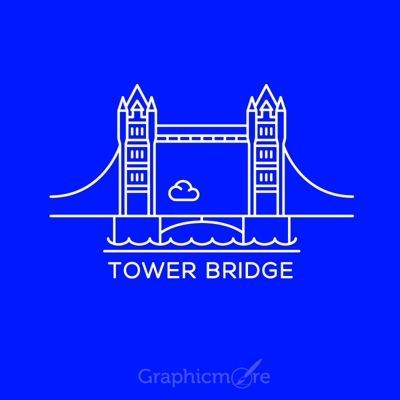 Tower Bridge London Vector