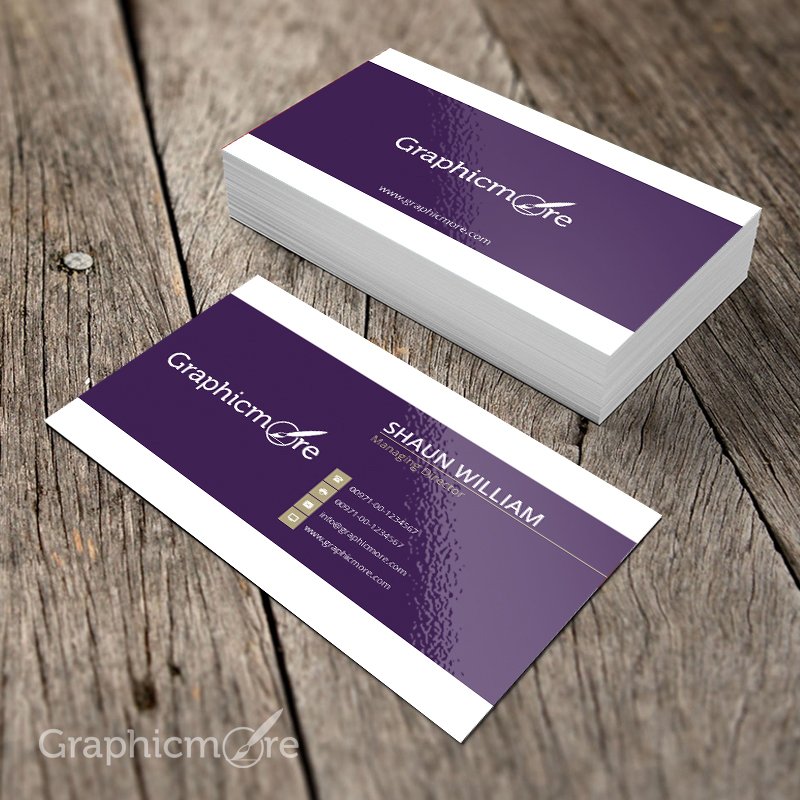 Luxury Business Card Design For Branch Manager Free psd Download