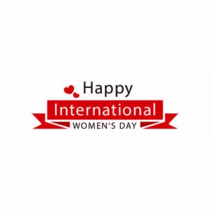 Happy International Womans Day Logo Design Vector Download