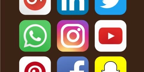 9 Social Media Marketing Pack Icons Design Free Vector File