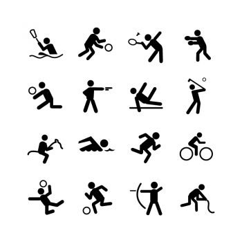 16 Best Sports Icons Collection Free Vector Download