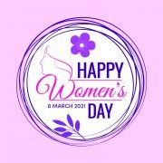 Happy Women's Day Celebration Design Free Vector