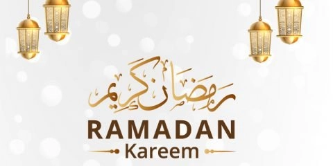 Ramadan Kareem with Mandala Pattern Design Vector