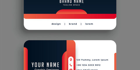 Graphic Designer Business Card Design Free Vector Download
