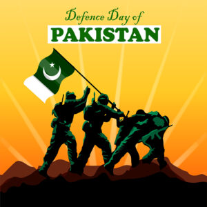 Pakistan Defence day free download in the vector format
