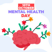 Free Templates Download of World Mental Health Day in the PSD format