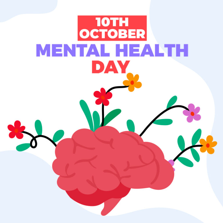 Free Templates Download of World Mental Health Day in the PSD format