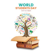 World Students Day Templates free download in the vector format