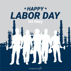 1st May Happy Labor Day templates free download in the vector formats