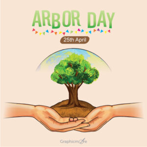 Arbor Day Templates and Banners free download in the vector format