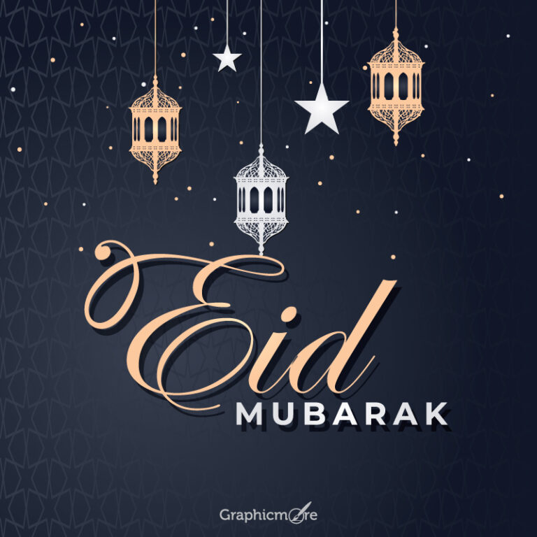 Eid Mubarak 2025 Greetings Cards and Banner Templates download in