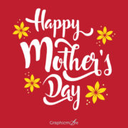 Free Mother's Day Greetings Card and templates download in the vector format