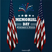Free USA Memorial Day templates post download in the vector formats