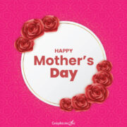 Happy Mother's Day Greetings Cards Templates download in vector format