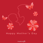 Mother's Day Greetings Cards Templates download in the vector format