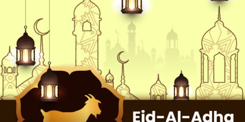 Best Eid ul Azha Mubarak banner free download in the vector formats