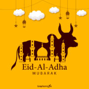 Eid ul Adha Mubarak banner free download in the vector formats