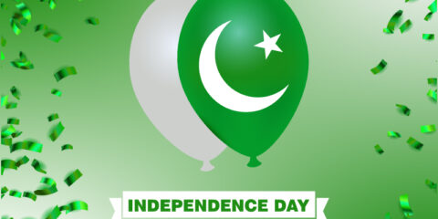 14th August Happy independence day in Pakistan free in the vector download