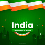 15th August India Happy independence day banner free download in vector format