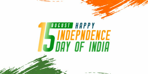 Happy independence of the India day banner free download in the vector format