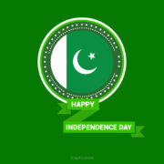 Pakistan independence day free vector format download